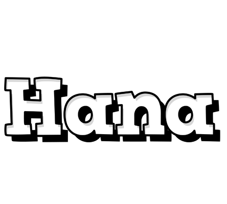 Hana snowing logo