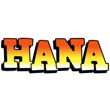 Hana sunset logo