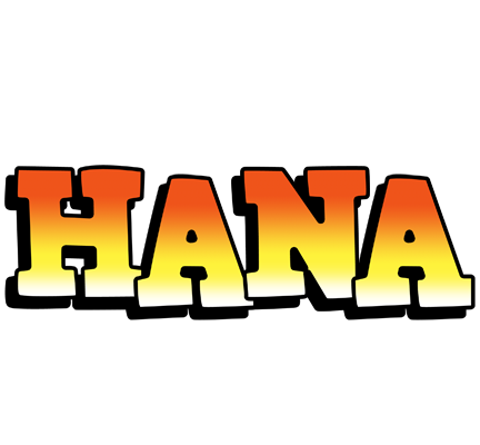 Hana sunset logo