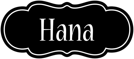 Hana welcome logo