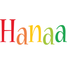 Hanaa birthday logo