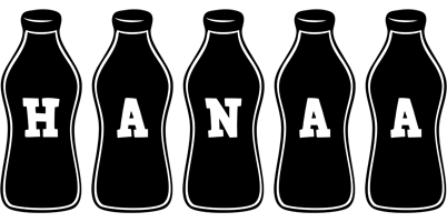 Hanaa bottle logo