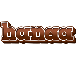 Hanaa brownie logo