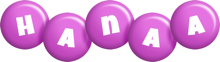 Hanaa candy-purple logo