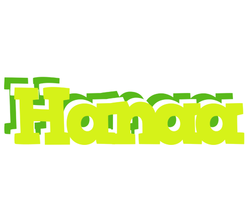 Hanaa citrus logo