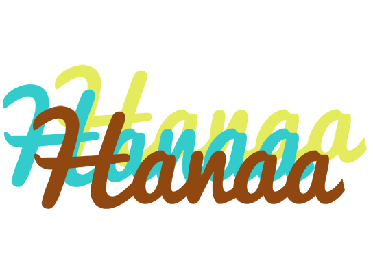 Hanaa cupcake logo