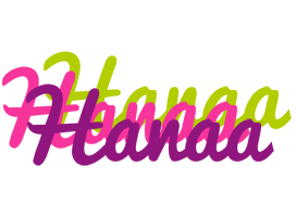 Hanaa flowers logo