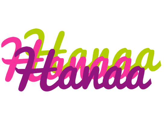Hanaa flowers logo