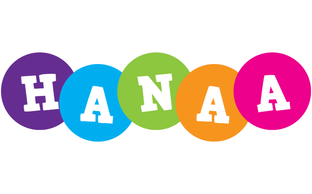 Hanaa happy logo
