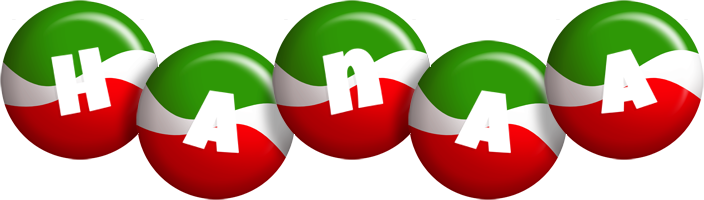 Hanaa italy logo