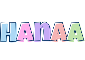 Hanaa pastel logo