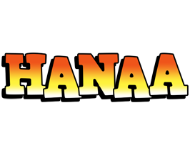 Hanaa sunset logo