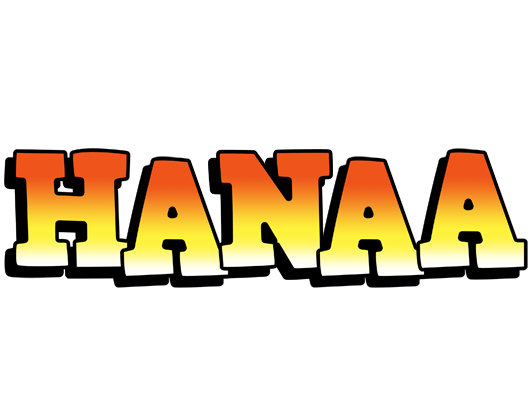 Hanaa sunset logo