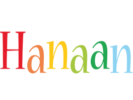 Hanaan birthday logo