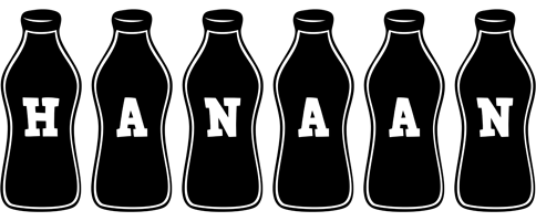 Hanaan bottle logo