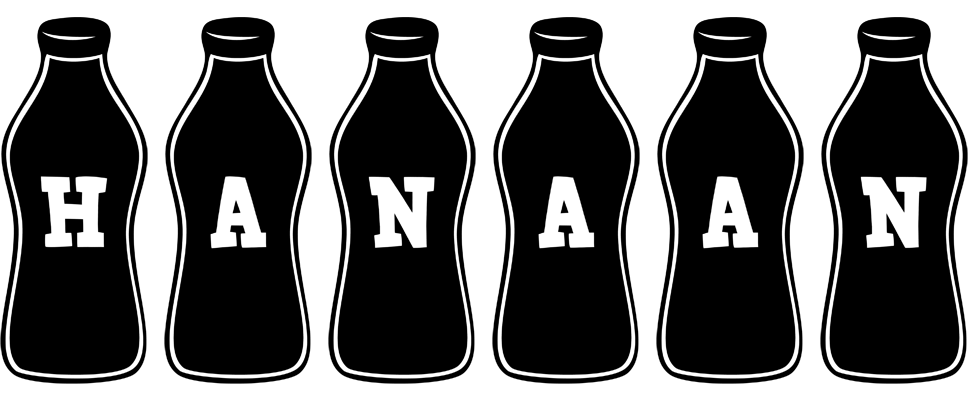 Hanaan bottle logo
