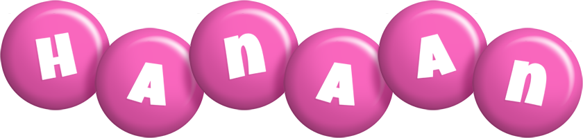 Hanaan candy-pink logo