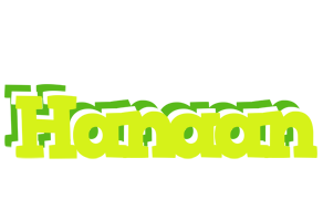 Hanaan citrus logo