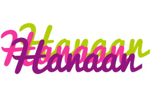 Hanaan flowers logo