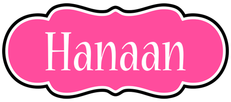 Hanaan invitation logo