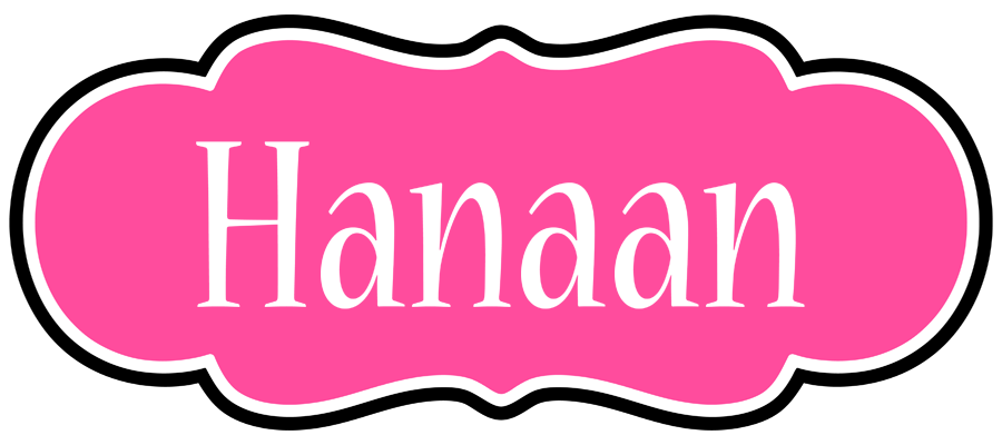 Hanaan invitation logo