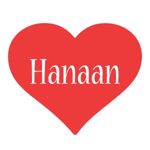 Hanaan love logo