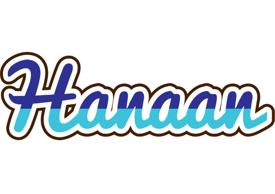 Hanaan raining logo