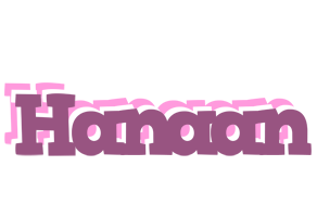 Hanaan relaxing logo