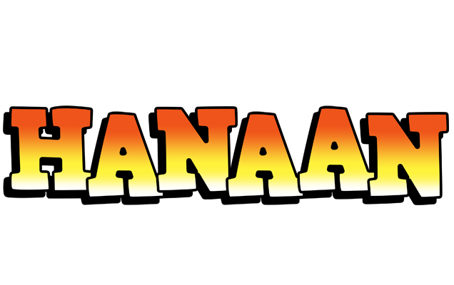 Hanaan sunset logo