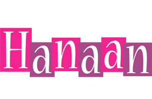 Hanaan whine logo