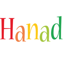 Hanad birthday logo