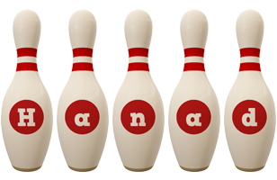 Hanad bowling-pin logo