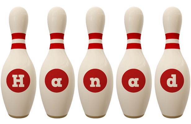 Hanad bowling-pin logo
