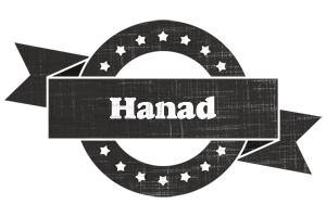 Hanad grunge logo