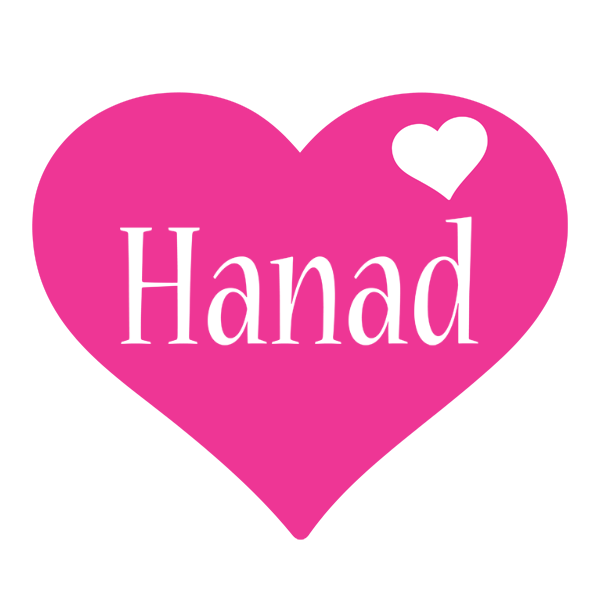 Hanad love-heart logo