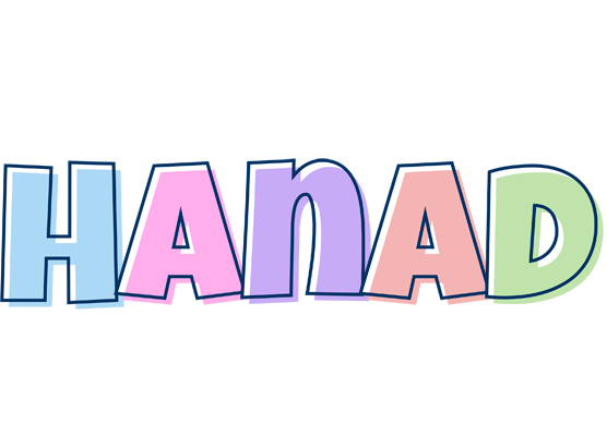 Hanad pastel logo
