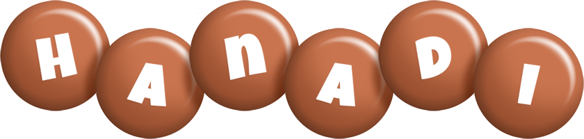 Hanadi candy-brown logo