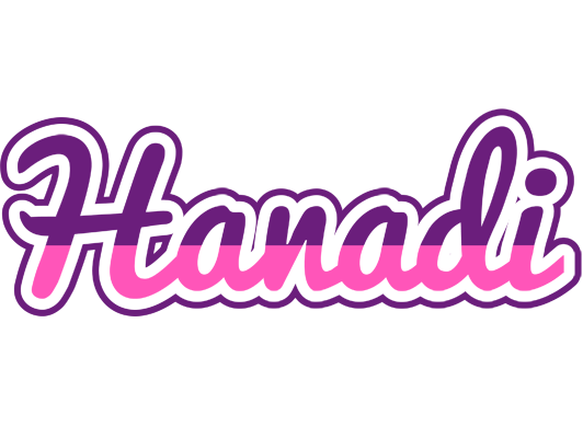 Hanadi cheerful logo