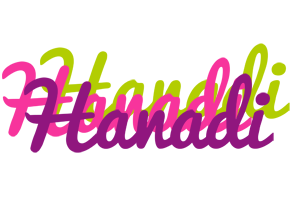 Hanadi flowers logo