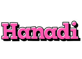 Hanadi girlish logo