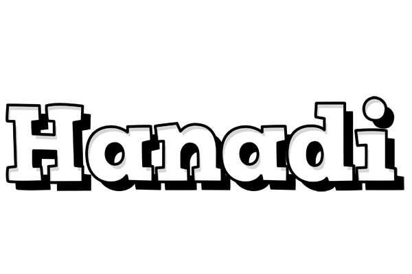 Hanadi snowing logo