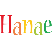 Hanae birthday logo