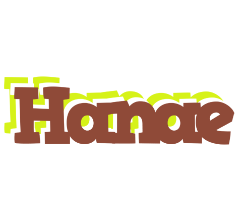 Hanae caffeebar logo