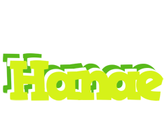 Hanae citrus logo