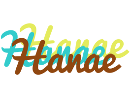 Hanae cupcake logo