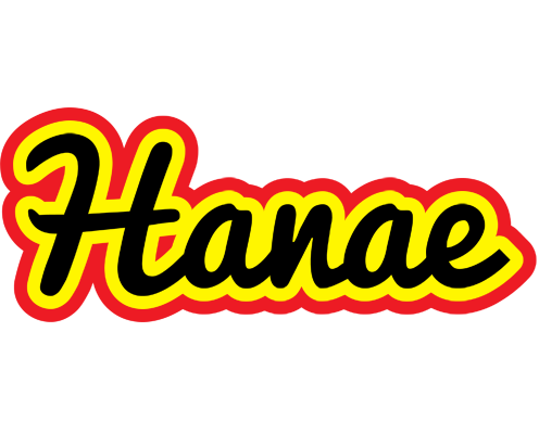 Hanae flaming logo