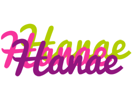 Hanae flowers logo