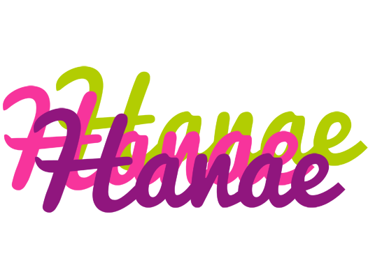 Hanae flowers logo