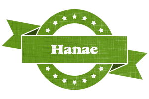 Hanae natural logo