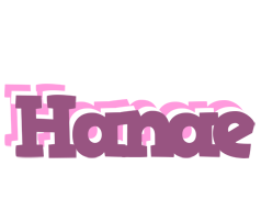 Hanae relaxing logo